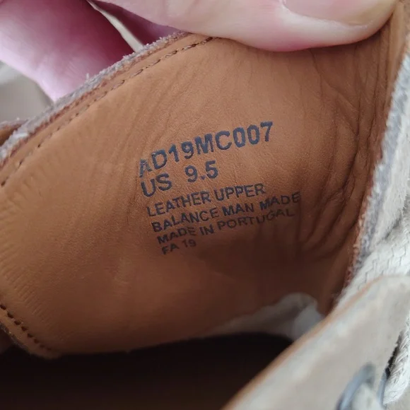 Alpine Design Ortholite Taupe Suede Ankle Chukka Loafer Boots Size 9.5 - Picture 10 of 11